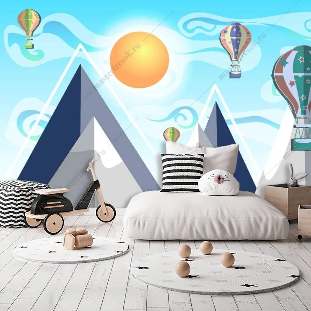 Фотообои Горы и солнце  12-854