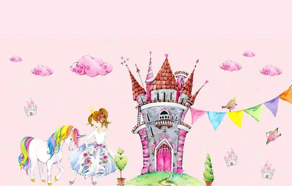 Фотообои в интерьере замок и принцесса  15-354 фото