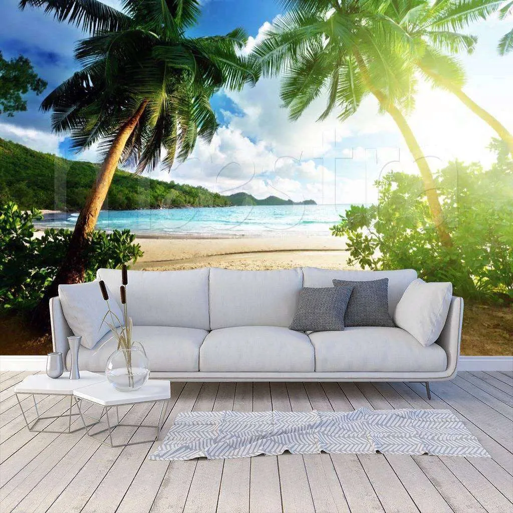 Фотообои Бесшовные обои на стену:  Тропики. Артикул: 4-342  