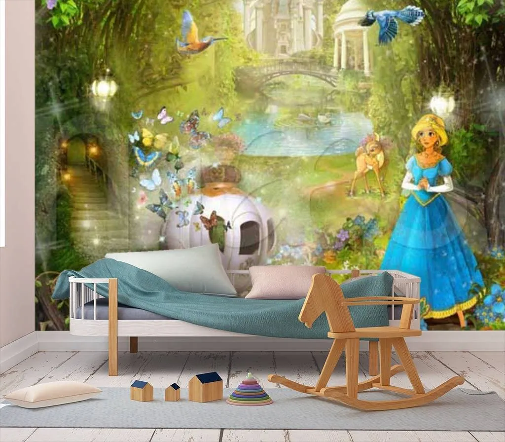 Фотообои в интерьере сказочный сюжет  7-406 фото