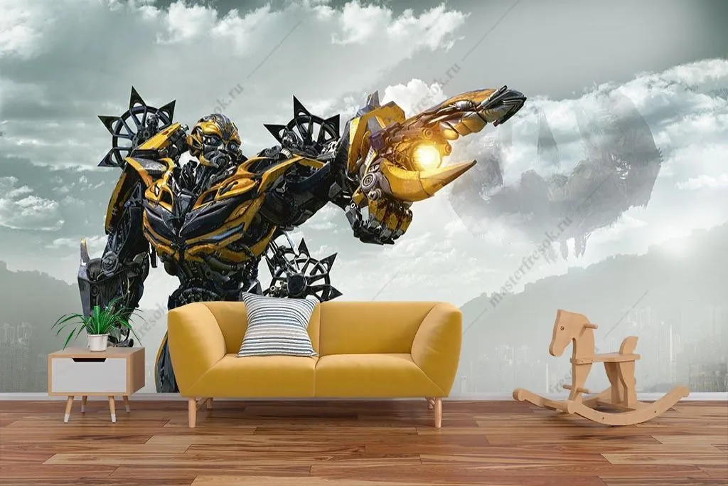 Фотообои Трансформер Бамблби  14-413