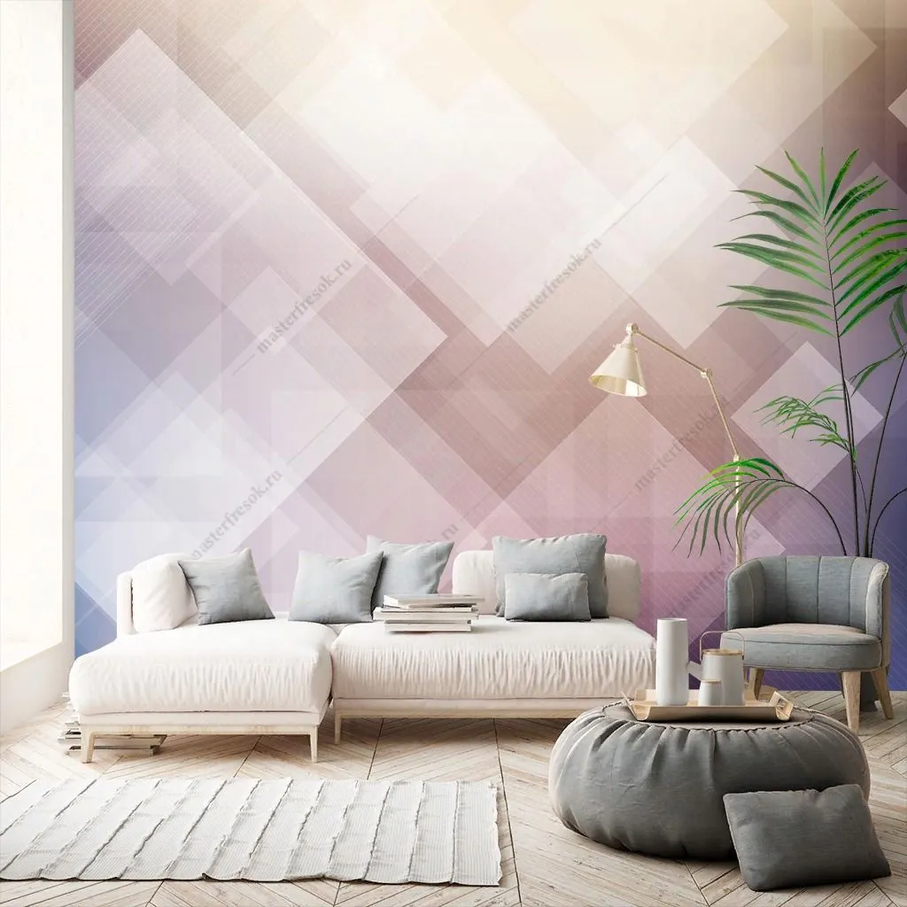 Фотообои Геометрия градиент  9-1488