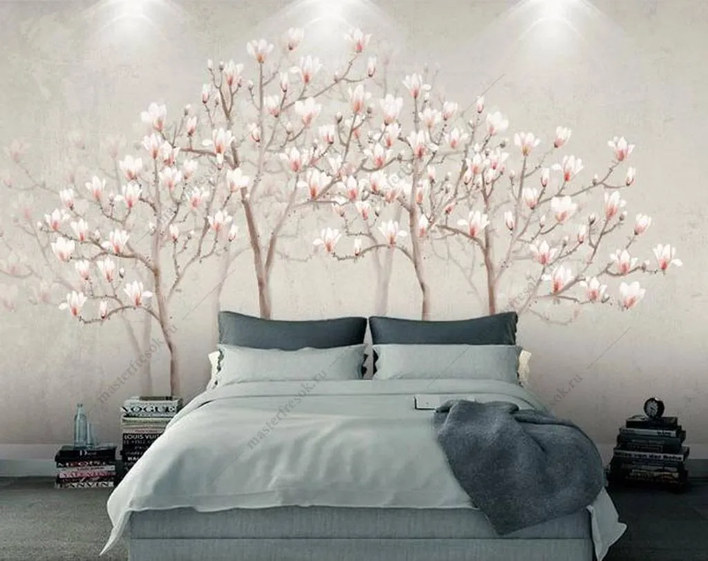 Фотообои Цветущая вишня  15-943