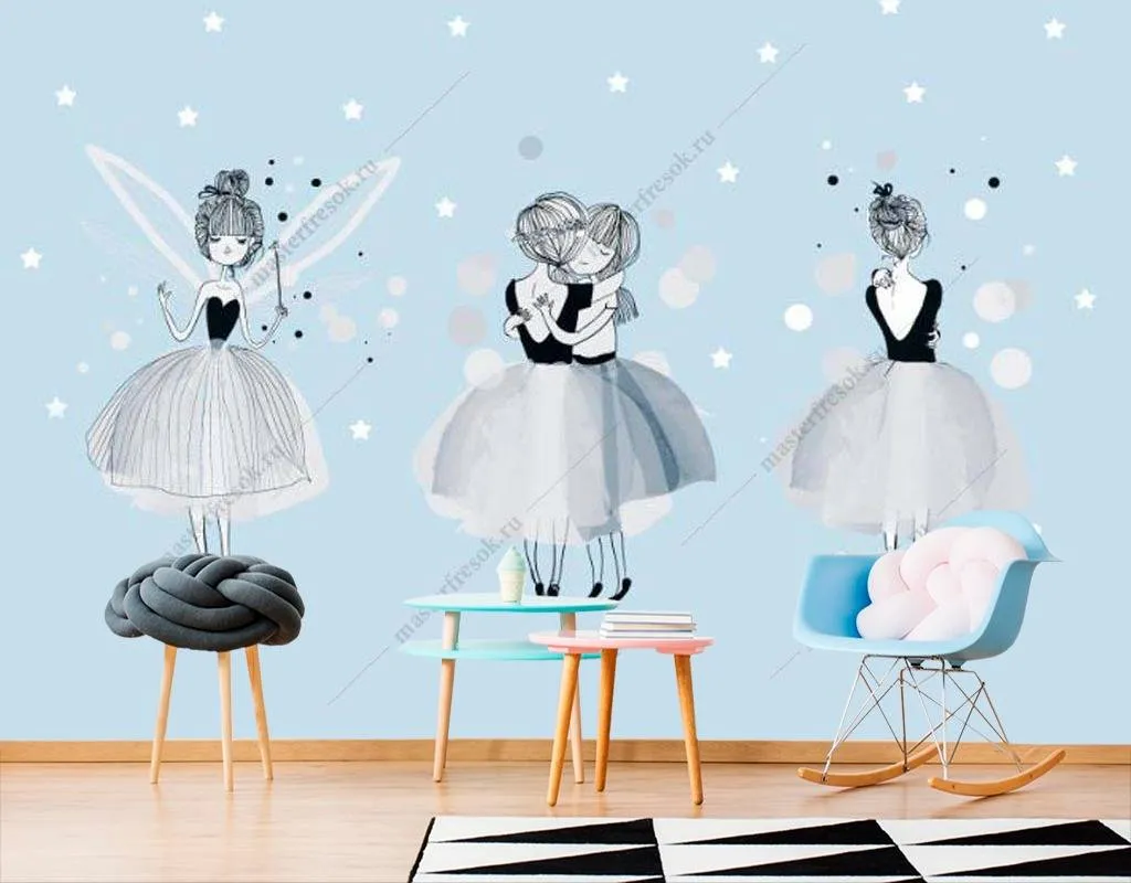 Фотообои Девочка фея  14-029