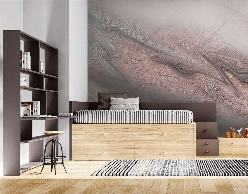 Фотообои в интерьере мраморная абстракция  13-403 фото