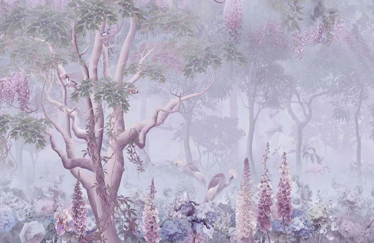 Фотообои в интерьере жар птица на воле  13-091 фото