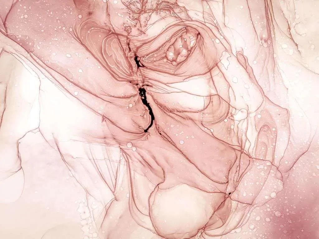 Фотообои в интерьере пудровый фон  9-1558 фото