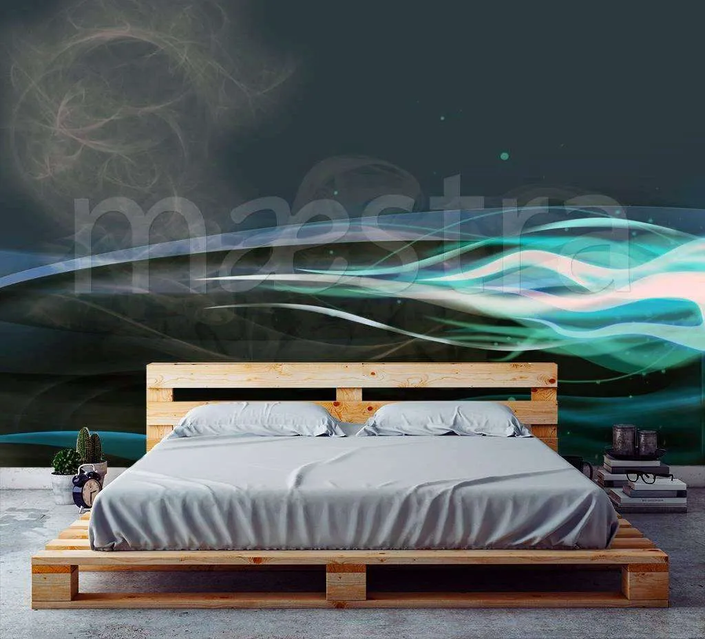 Фотообои абстракция на темном фоне  4-306