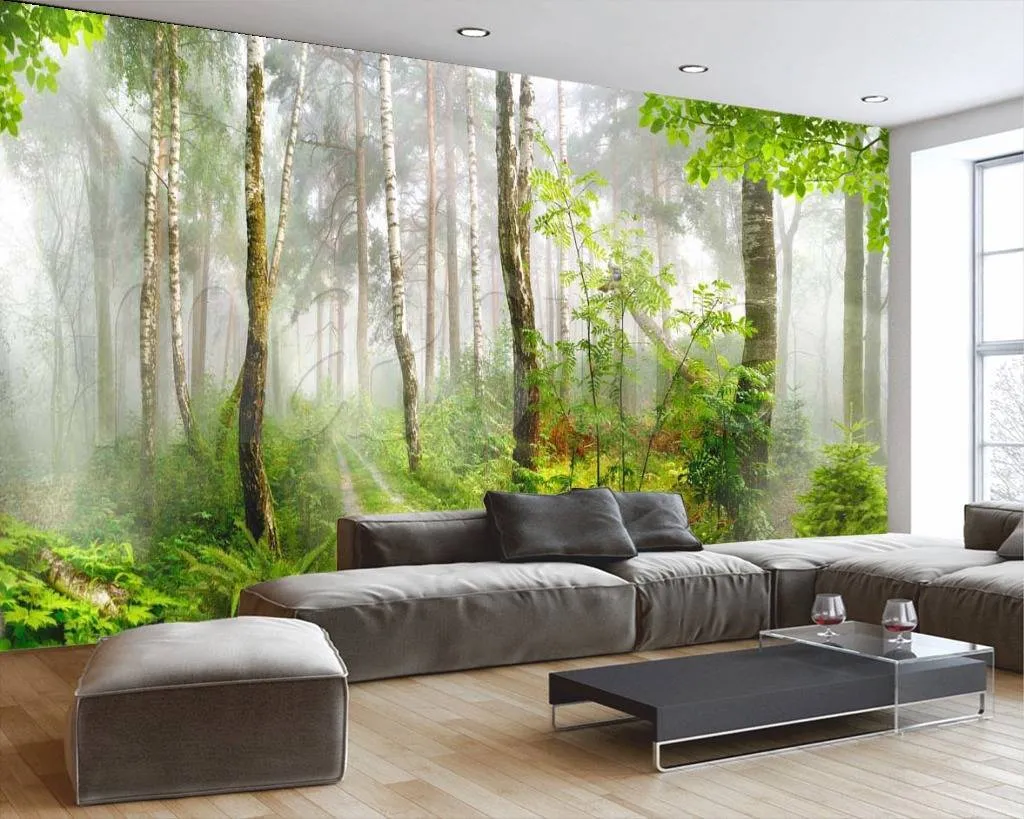 Фотообои Лес расширяющий пространство  7-235