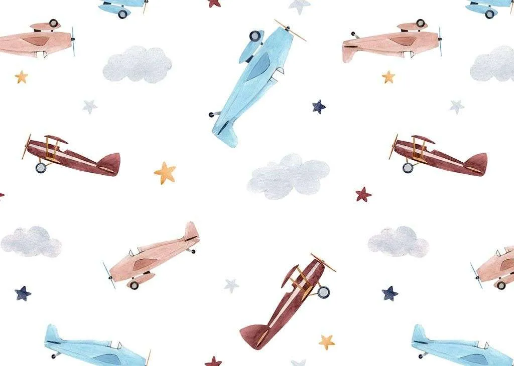 Фотообои в интерьере самолеты  12-733 фото