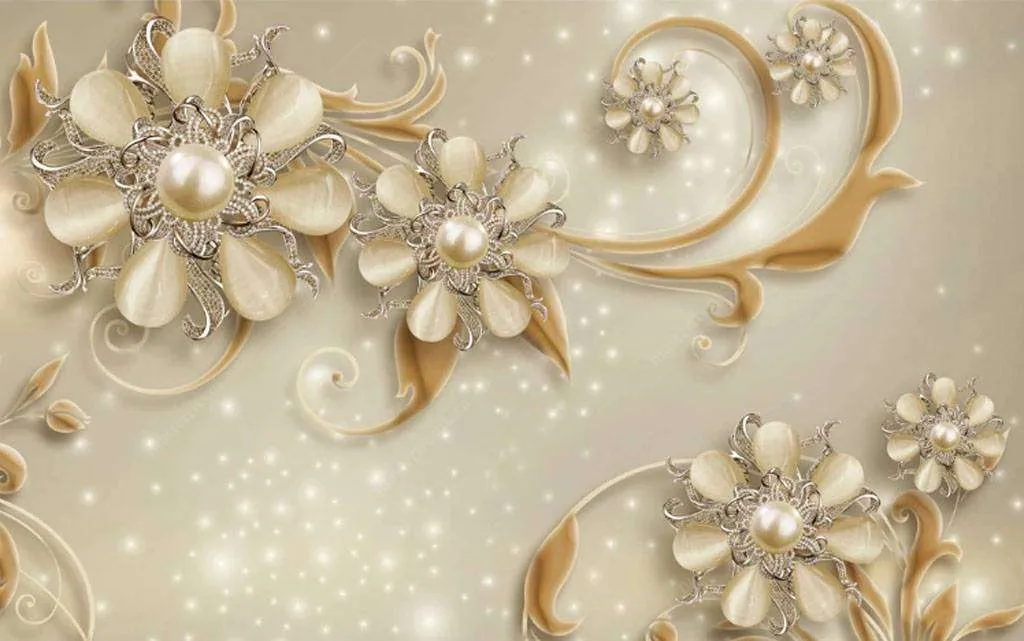 Фотообои в интерьере золотые завитки  15-777 фото