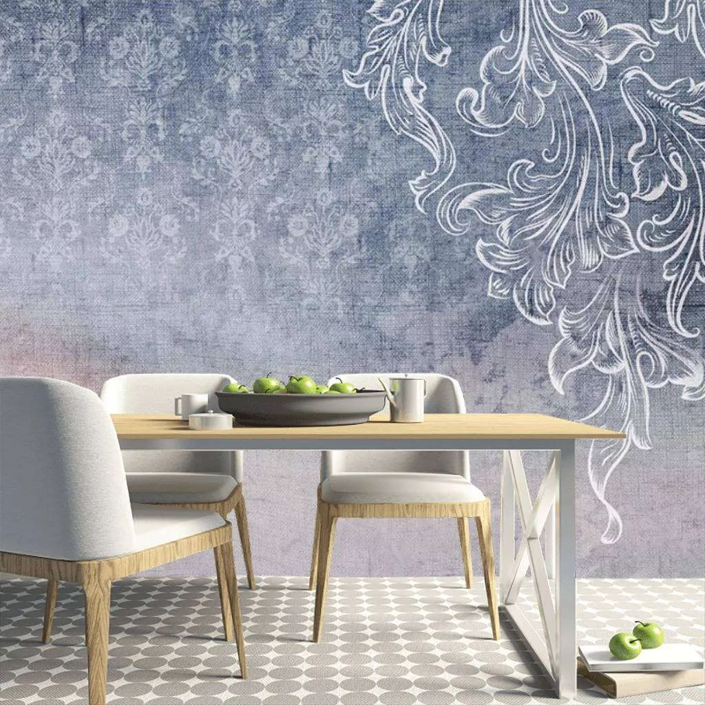 Фотообои в интерьере абстракция минимализм белый  15-467 фото