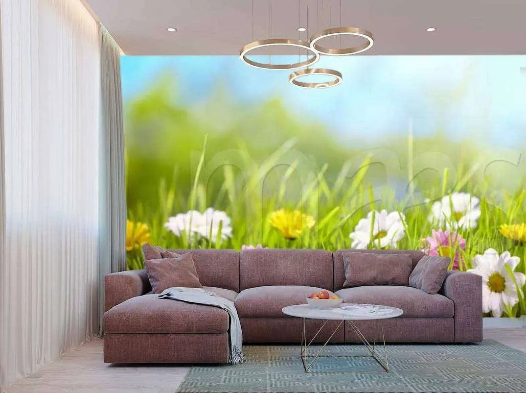 Фотообои Великолепные полевые цветы  10-345