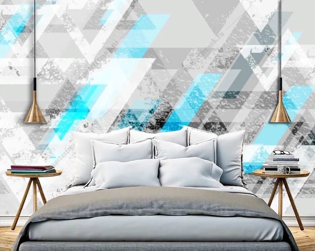 Фотообои Геометрия треугольники  10-948