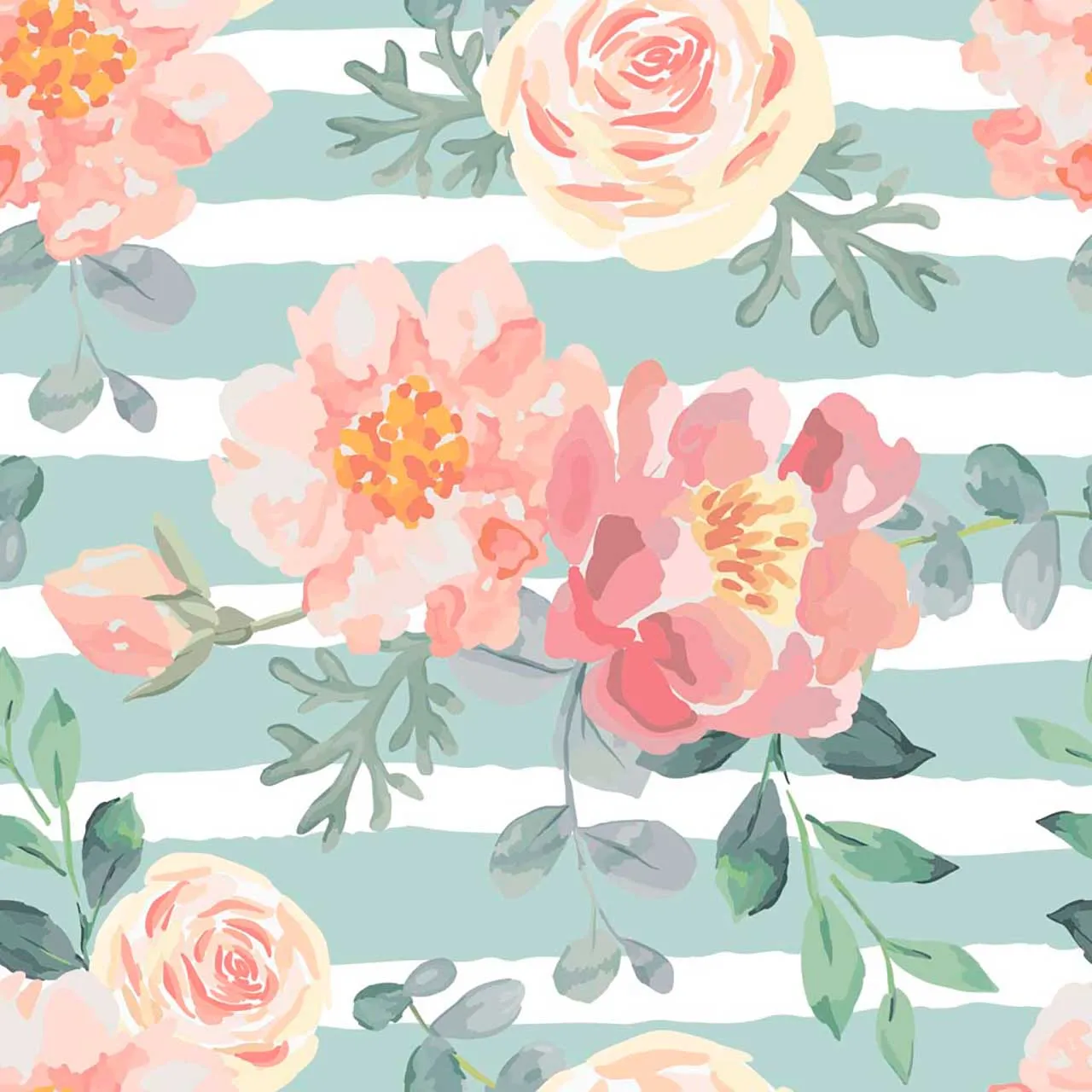 Фотообои в интерьере розовые цветы на сером фоне  9-125 фото