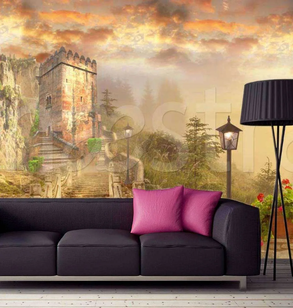 Фотообои Старинный замок  6-001