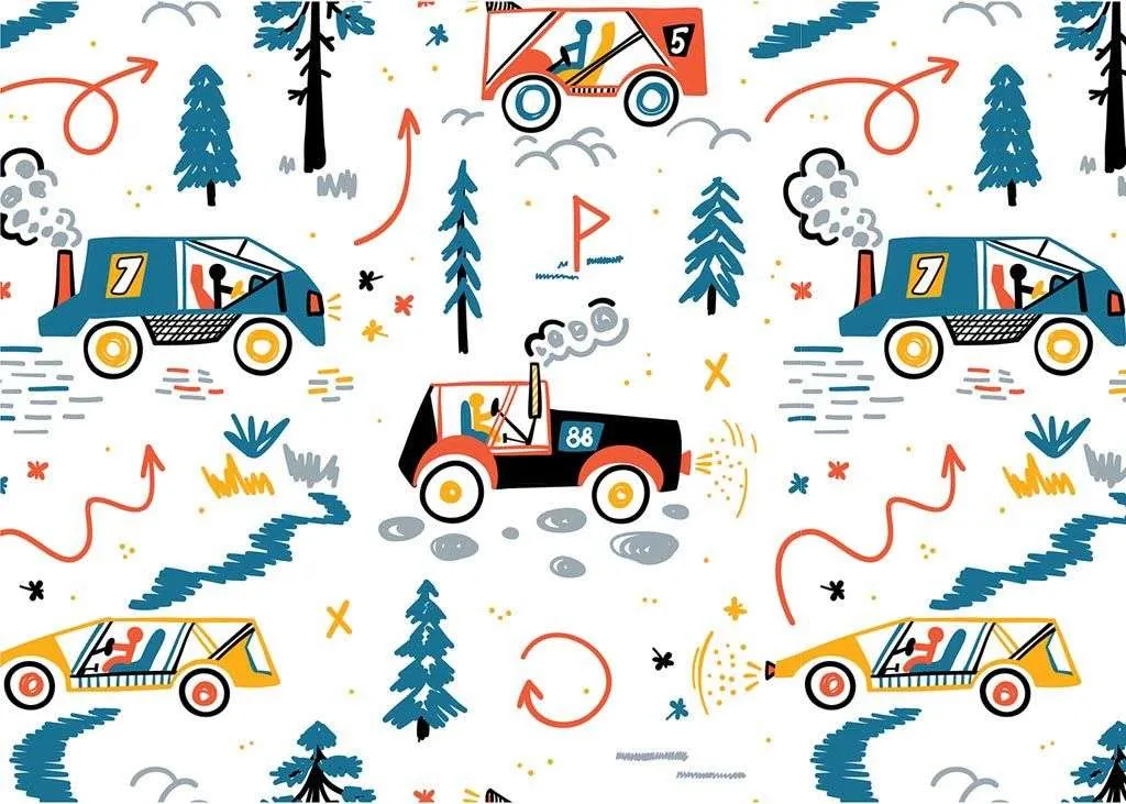 Фотообои в интерьере машины  12-743 фото