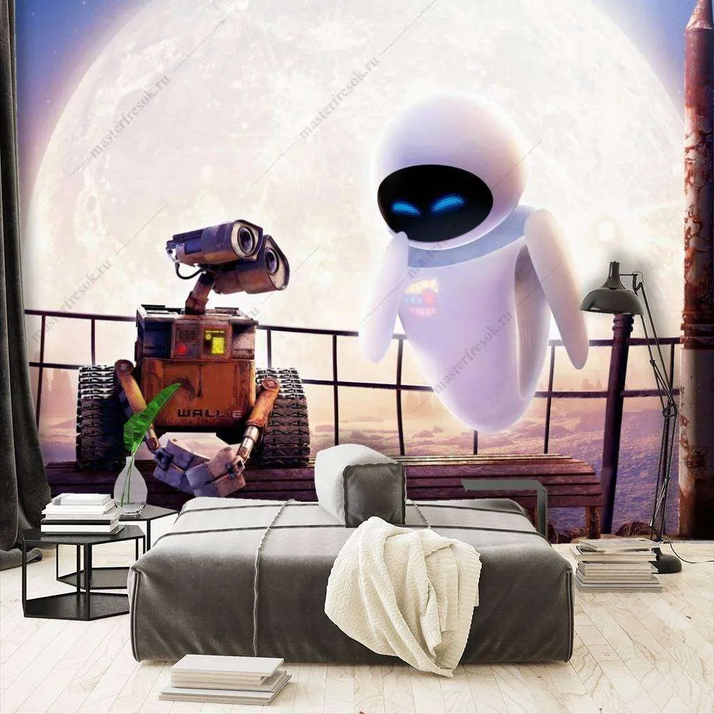 Фотообои в интерьере валли ева  12-1101 фото