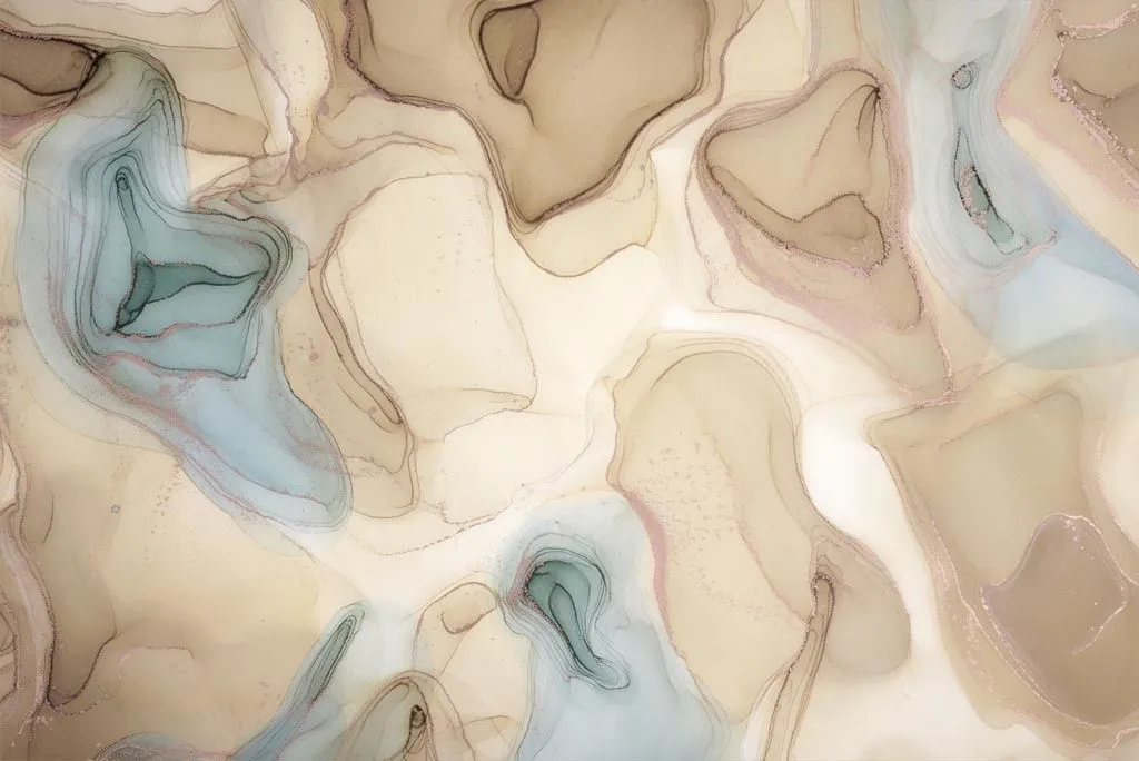 Фотообои в интерьере флюид темный бежевый  9-2044 фото