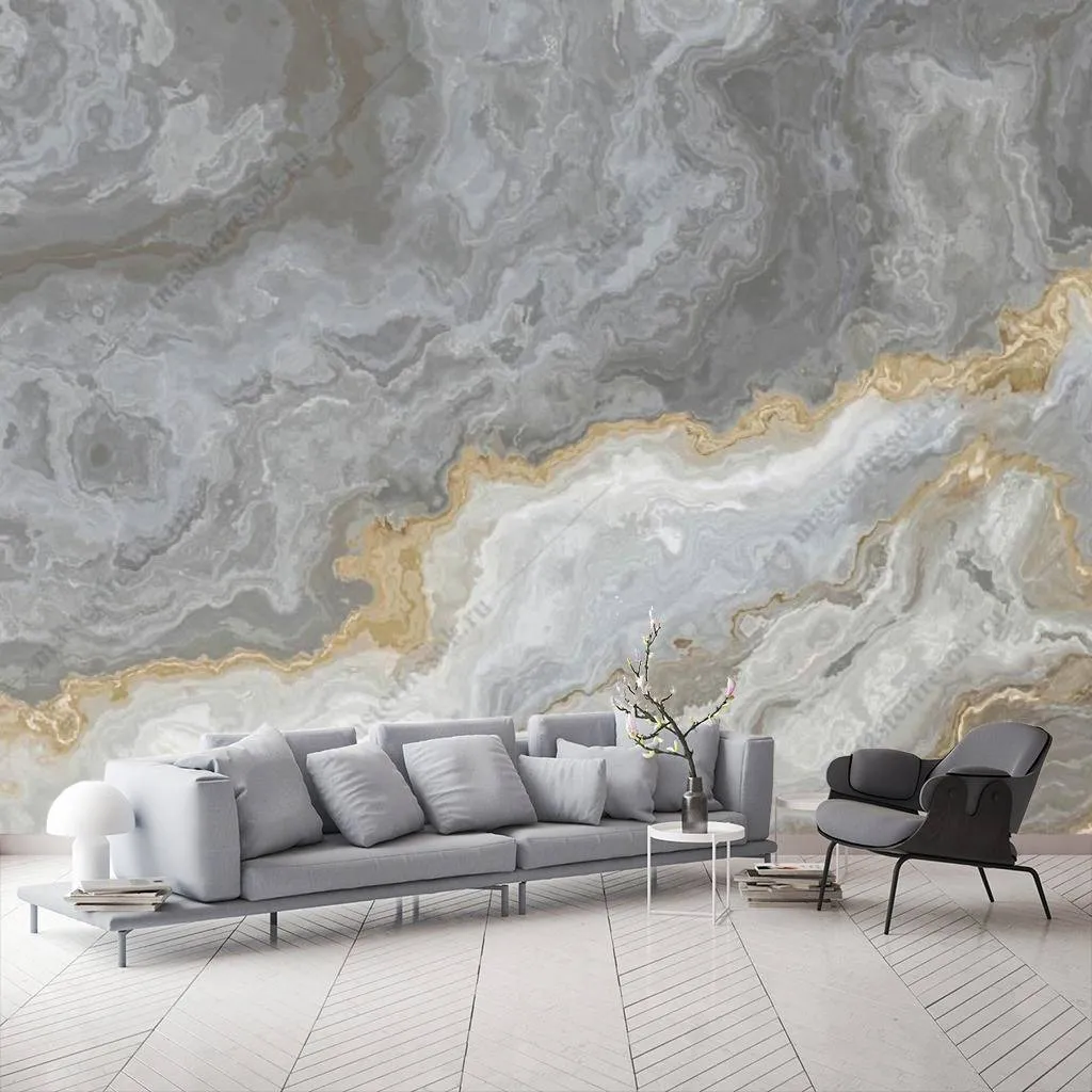 Фотообои Флюид арт срез камня  9-1009