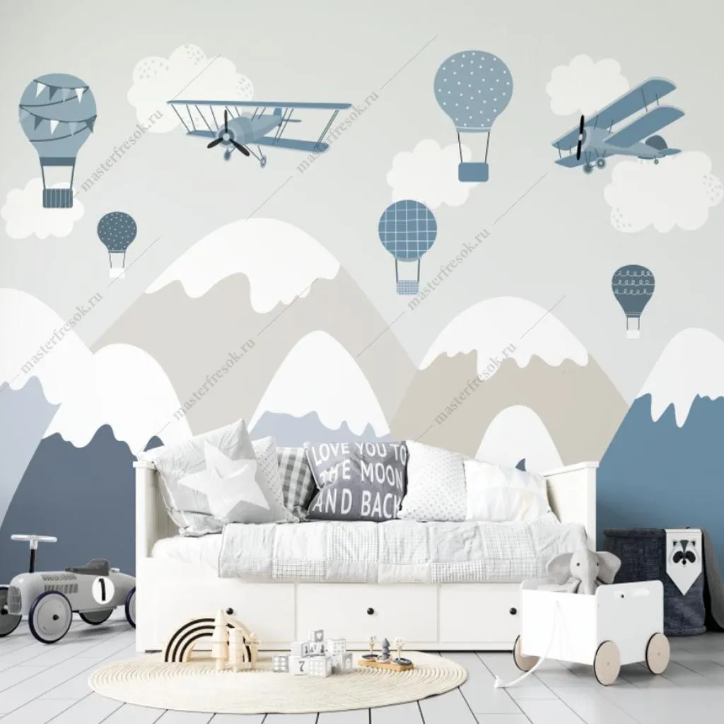 Фотообои Горные хребты  12-1433