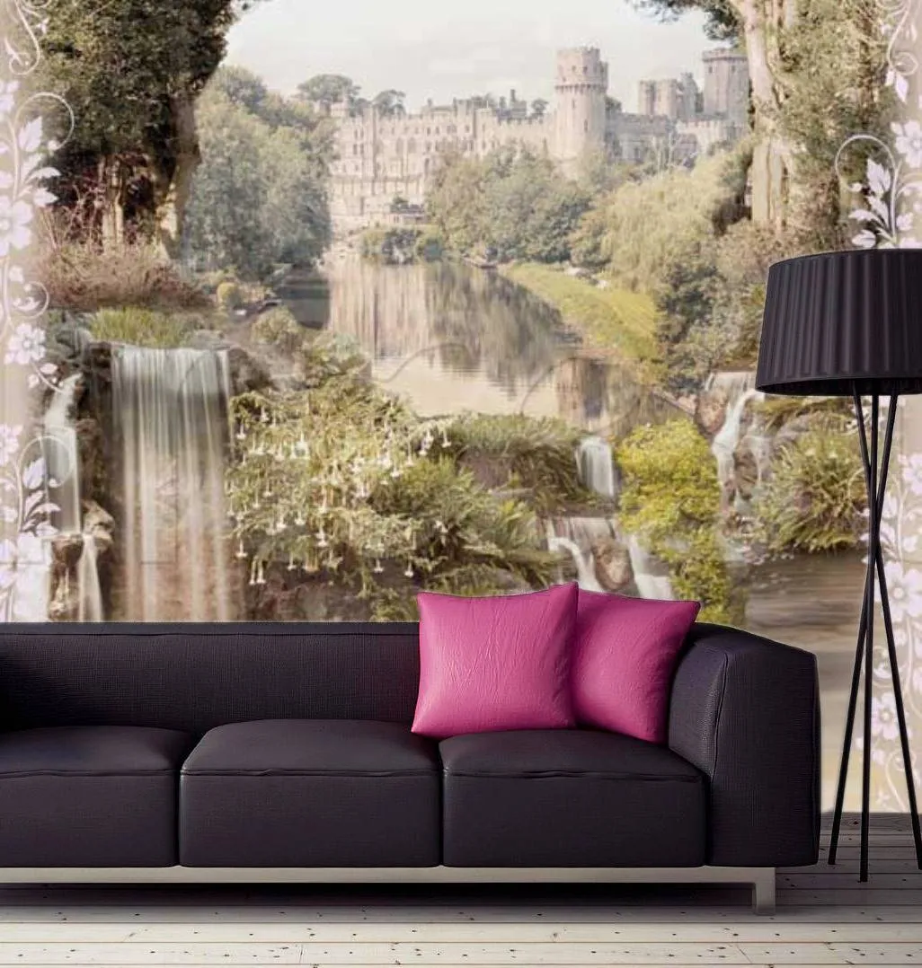 Фотообои Арка с видом на старинный город  7-200