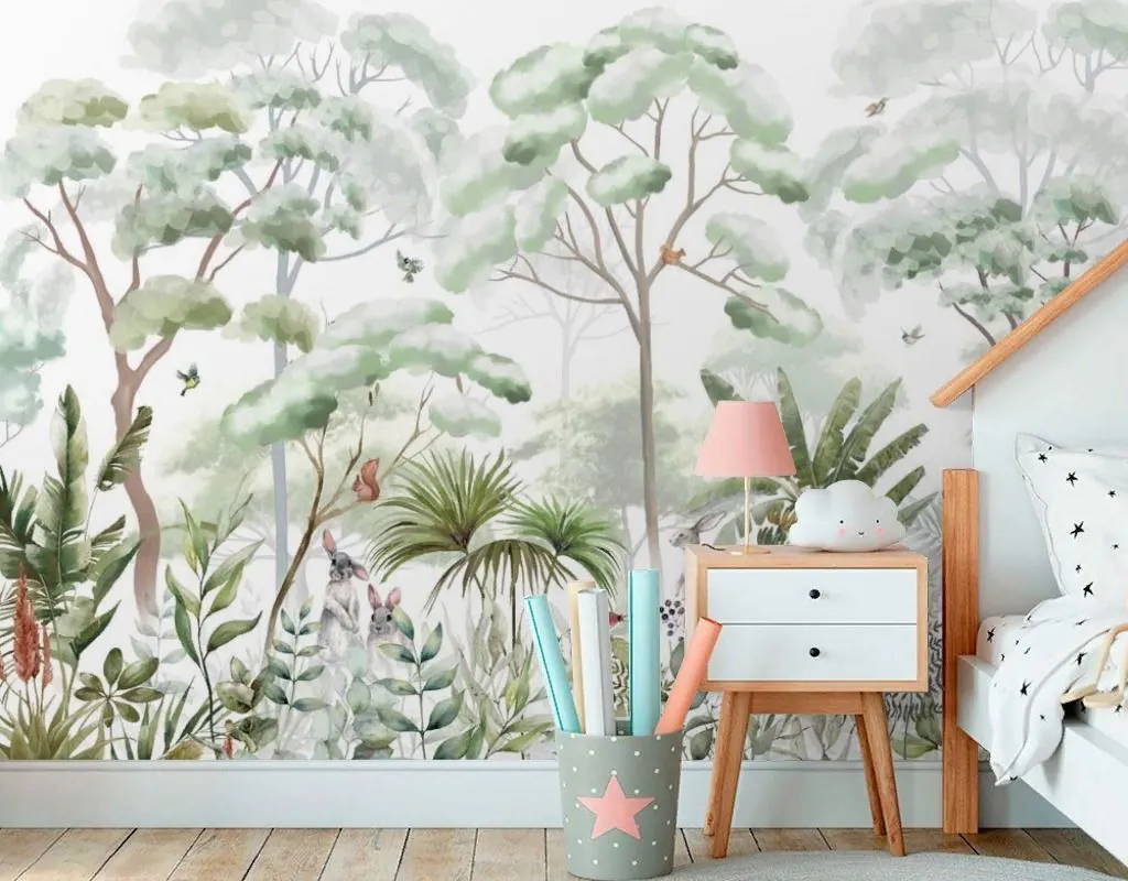 Фотообои в детскую Тропический лес   13-661