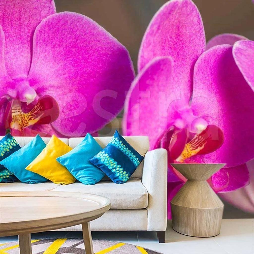 Фотообои Пурпурная орхидея  10-193