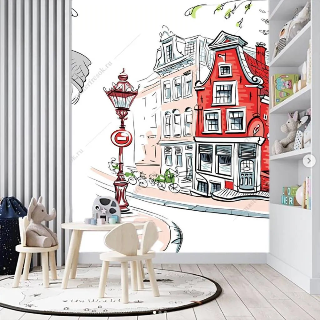 Фотообои Голландский домик  12-938