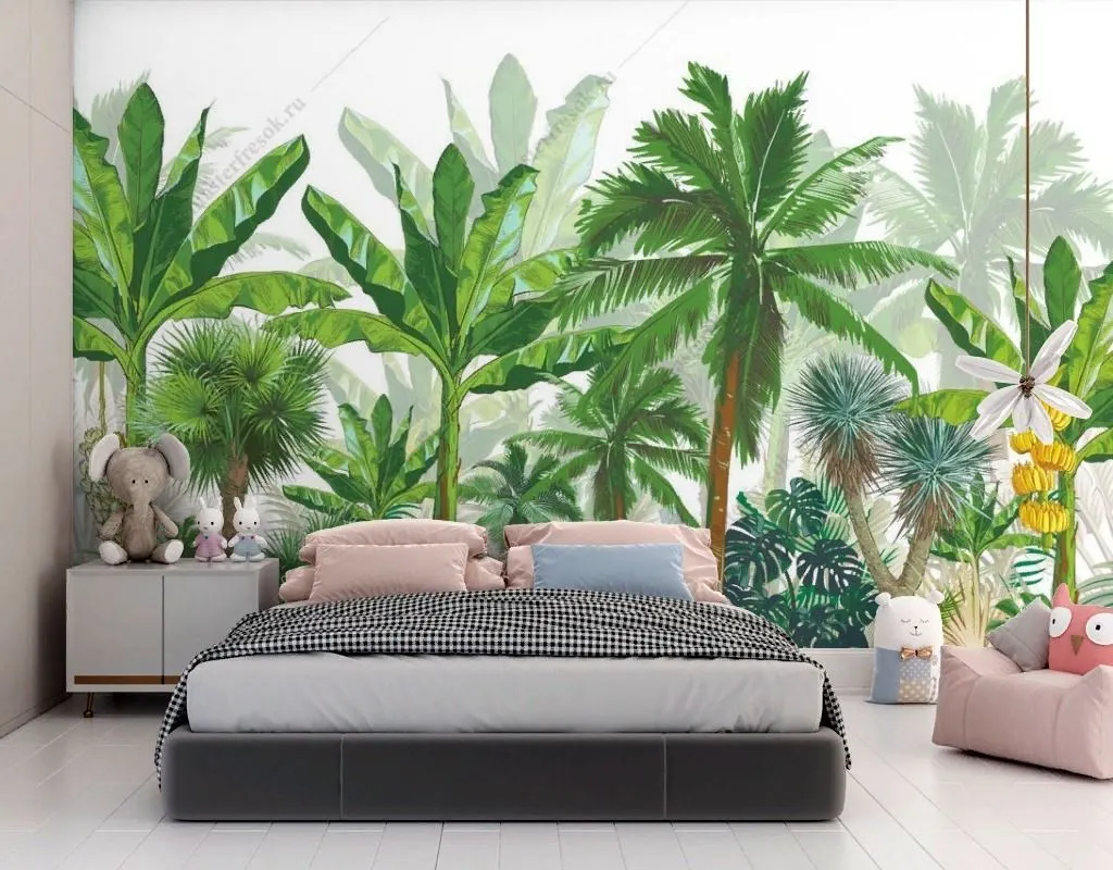 Фотообои Тропический лес в детскую  12-1505