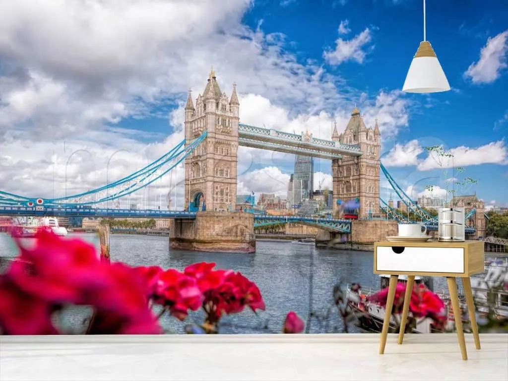 Фотообои в интерьере лондон бескрайний  9-579 фото