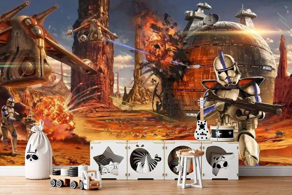 Фотообои в интерьере клоны геонозис  12-1231 фото