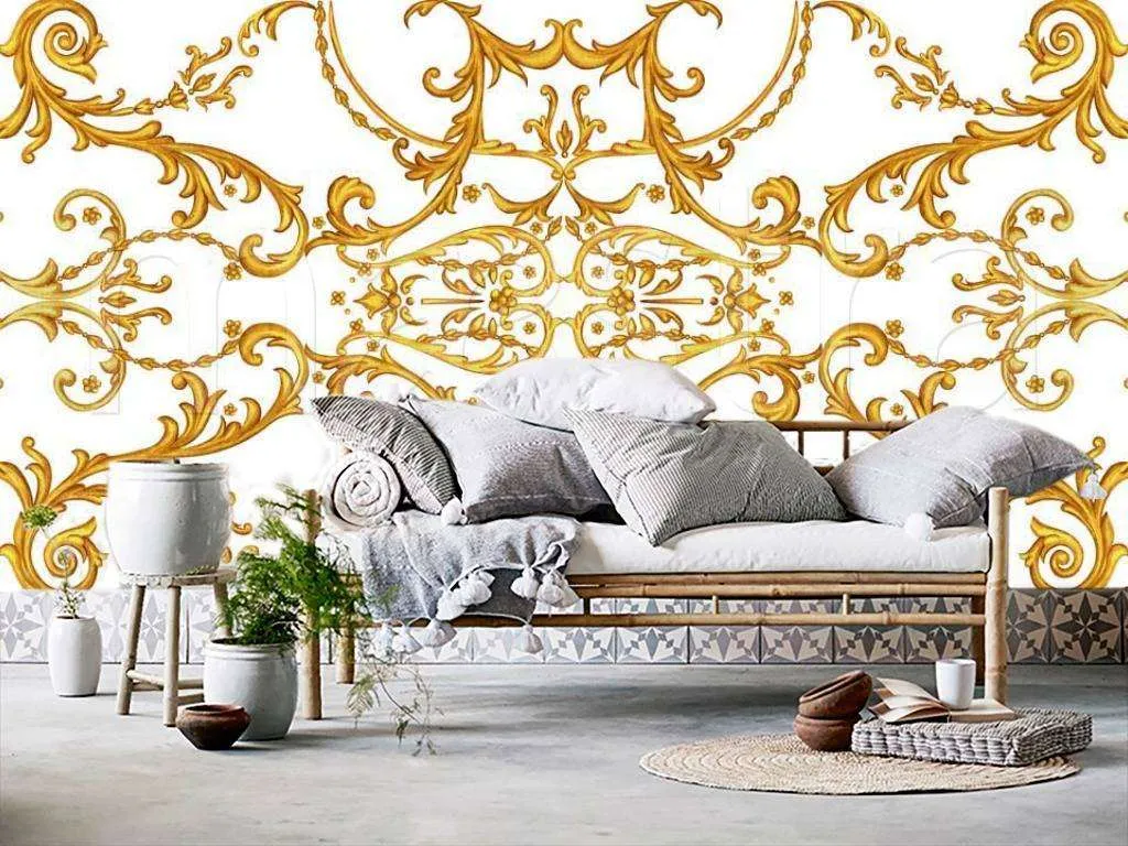 Фотообои Орнамент золото 5  9-130