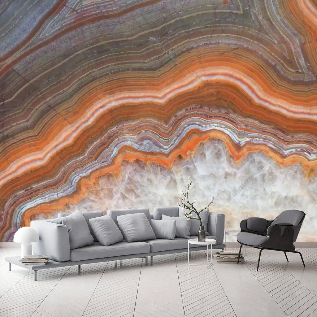 Фотообои Срез оникс фактура  9-1057