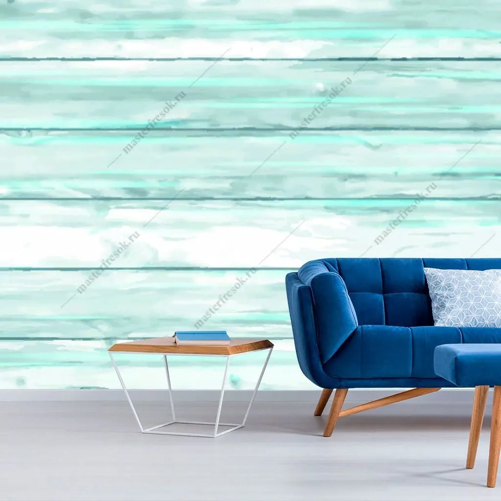 Фотообои Мятный принт  9-1370