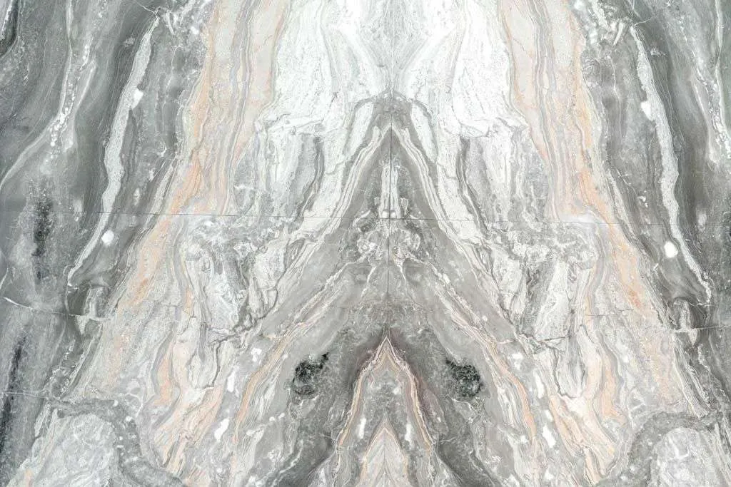 Фотообои в интерьере зеркальный мрамор  9-1087 фото