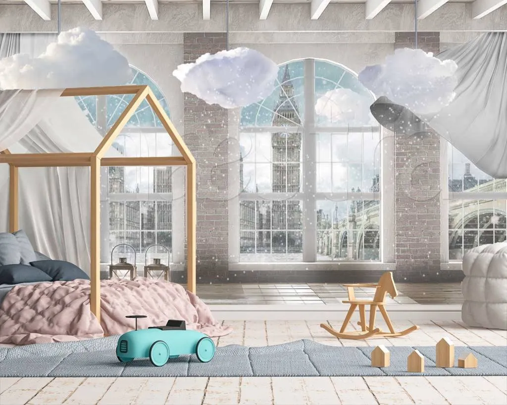 Фотообои Зимний Лондон  7-452