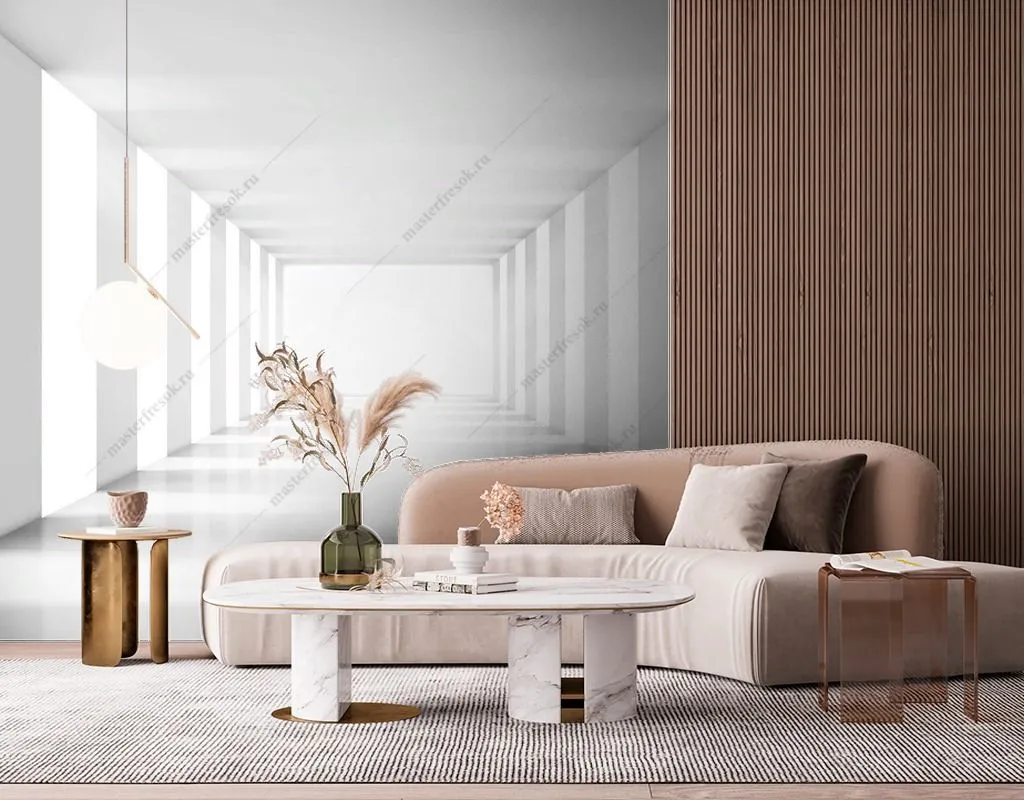 Фотообои Тоннель световой  10-982