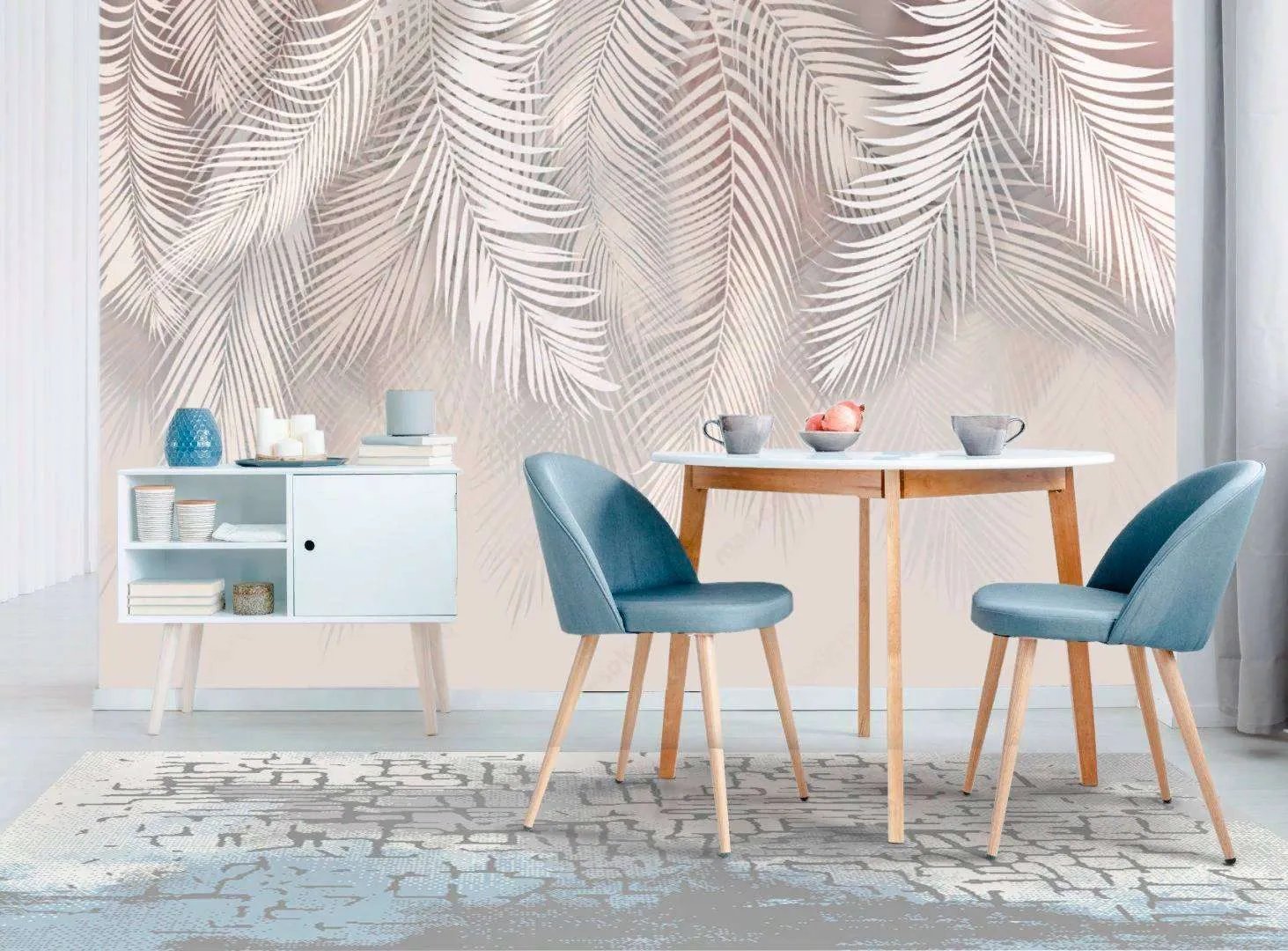 Фотообои в интерьере tropical  13-247 фото