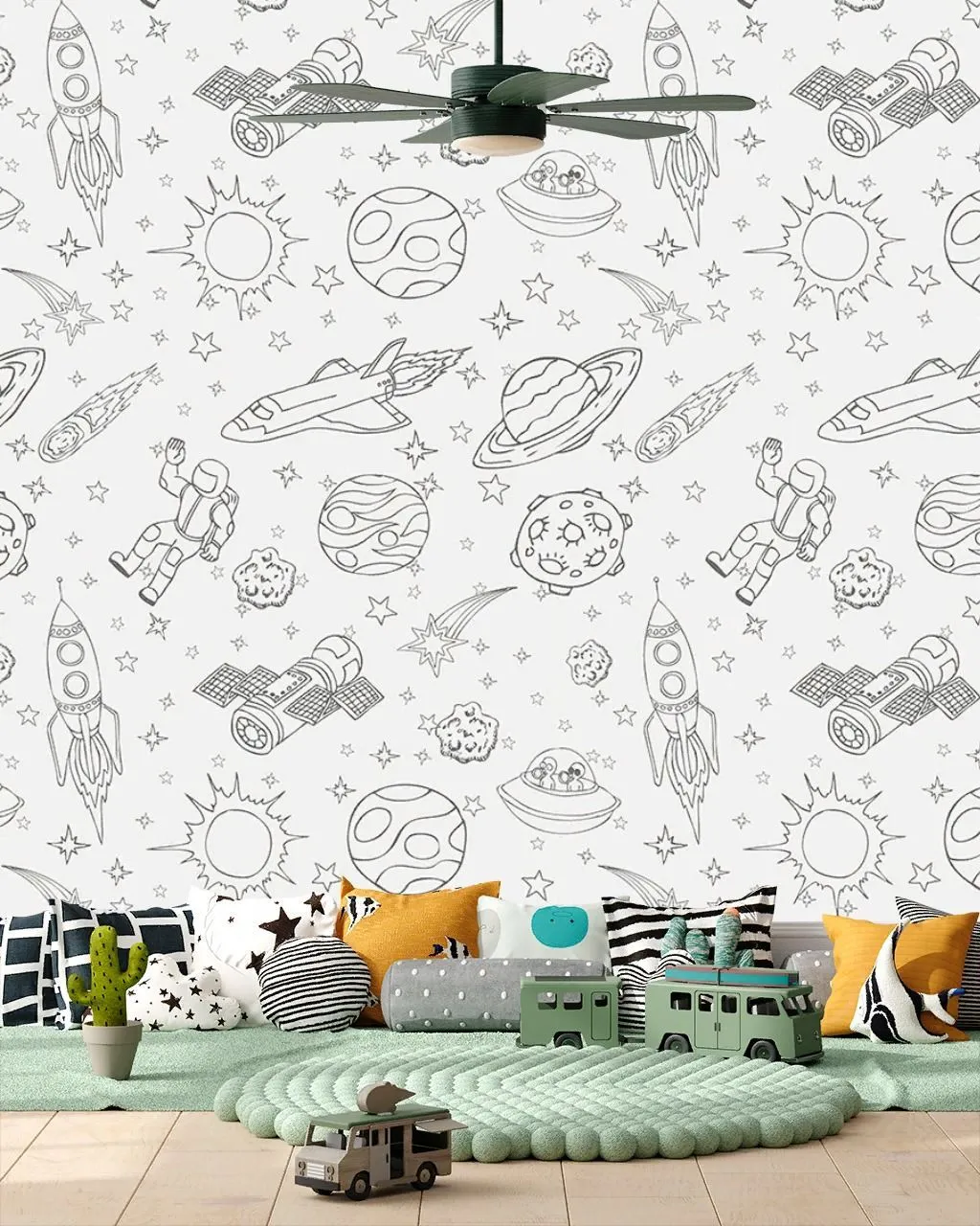 Фотообои Космические рисунки  12-1652