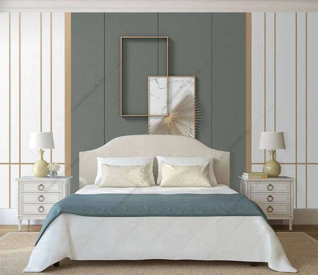 Фотообои в интерьере настенное панно  16-068 фото