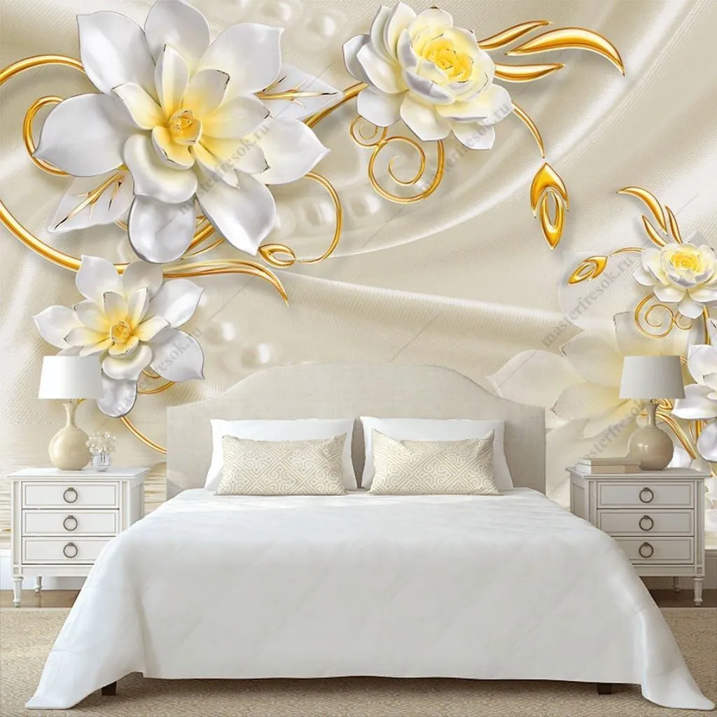 Фотообои Жемчужные лебеди  9-1737