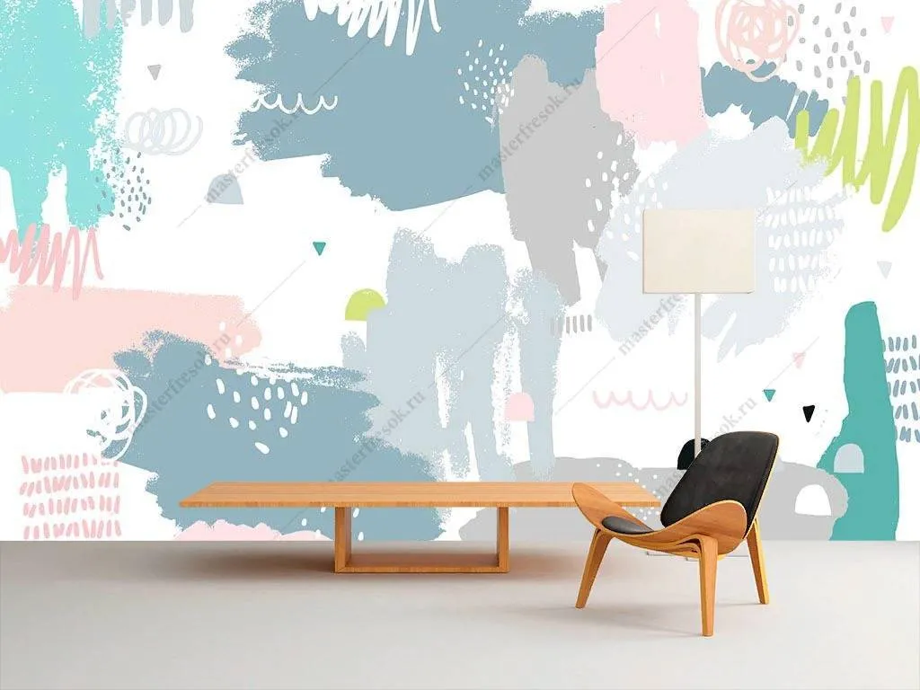 Фотообои Цветная абстракция  9-1128