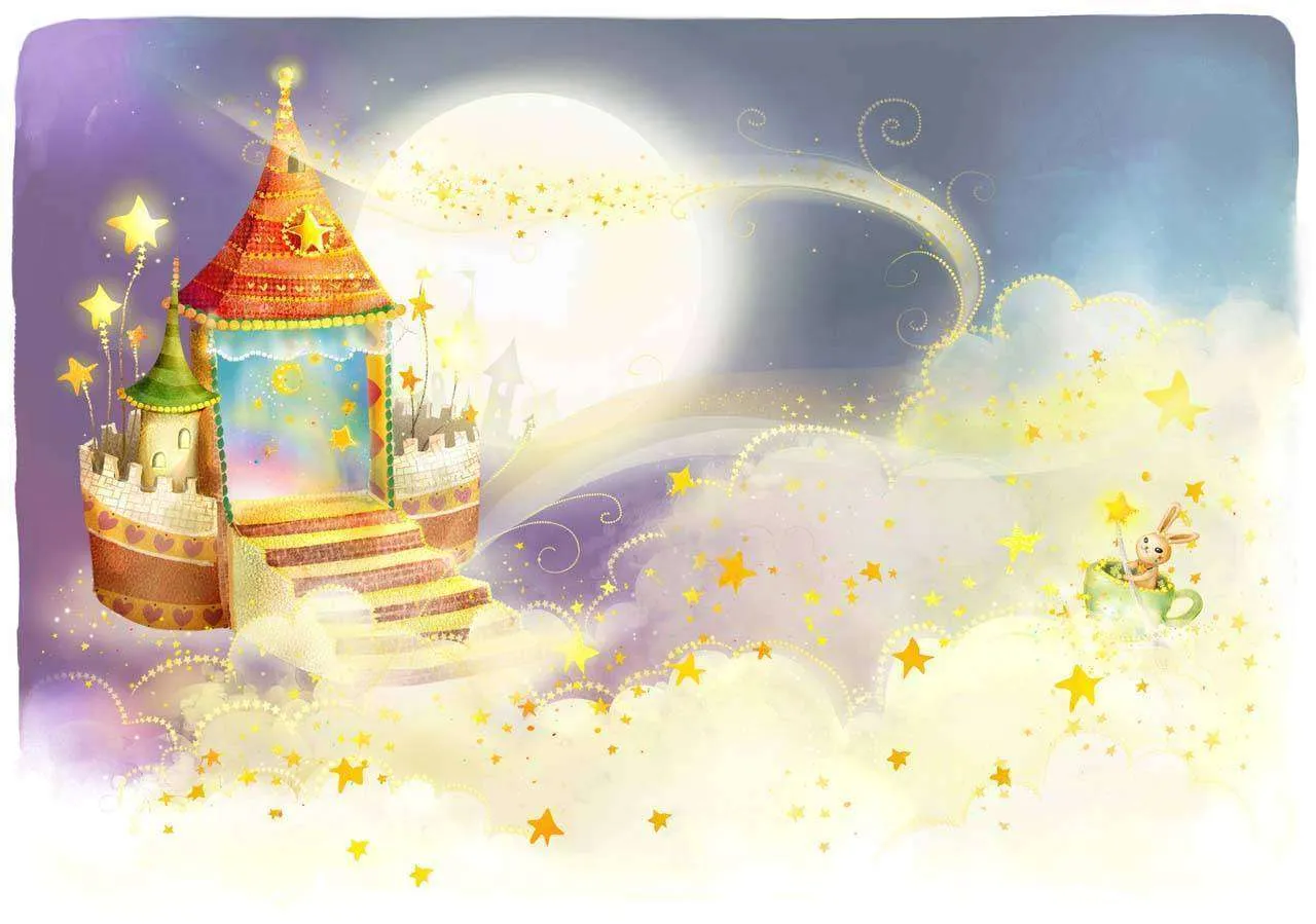 Фотообои в интерьере дом в звездах  12-306 фото