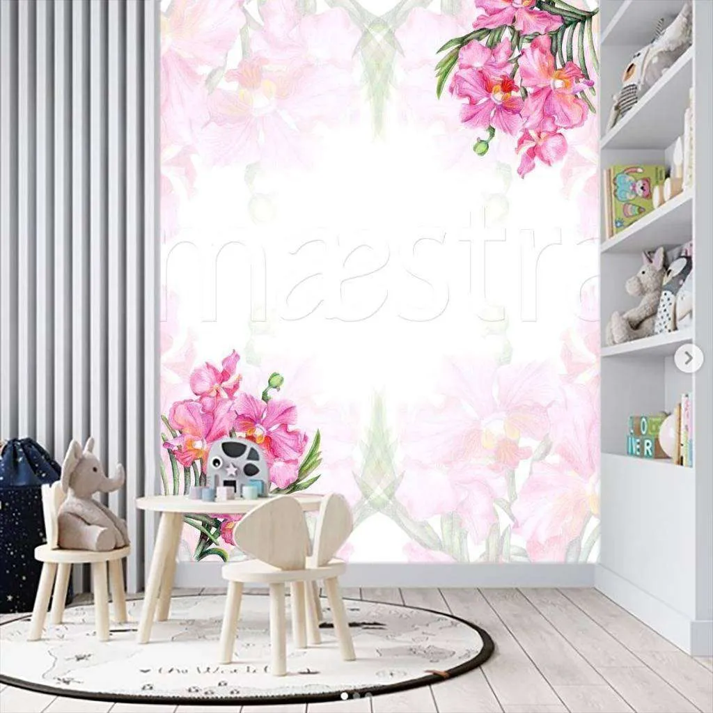 Фотообои Фоновые обои с розами  9-117