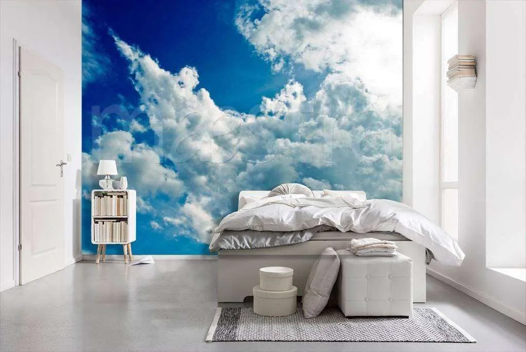 Фотообои Насыщенное синее небо  9-326