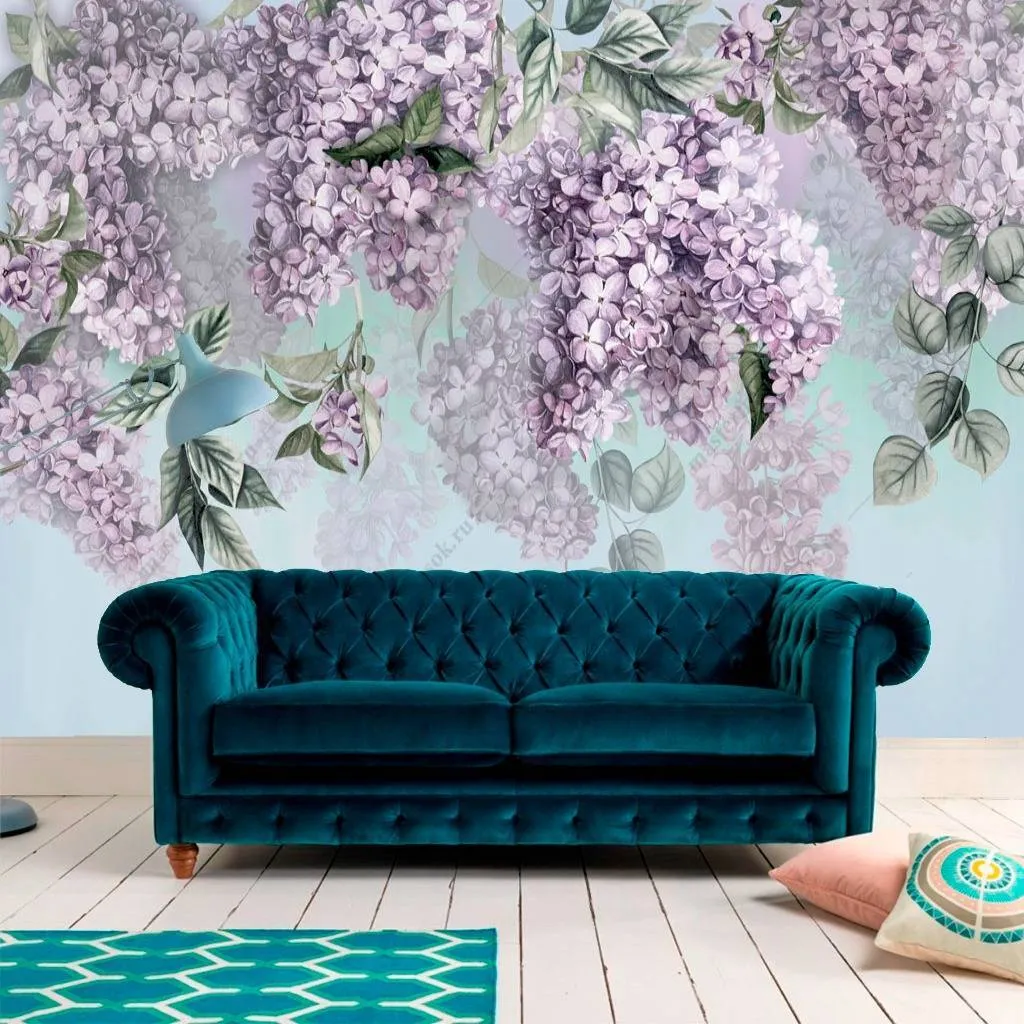 Фотообои Яркая сирень  13-130