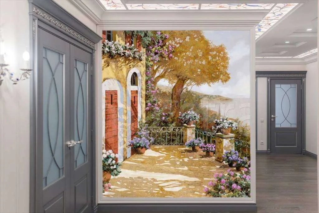 Фотообои в интерьере теплый день у моря  8-055 фото