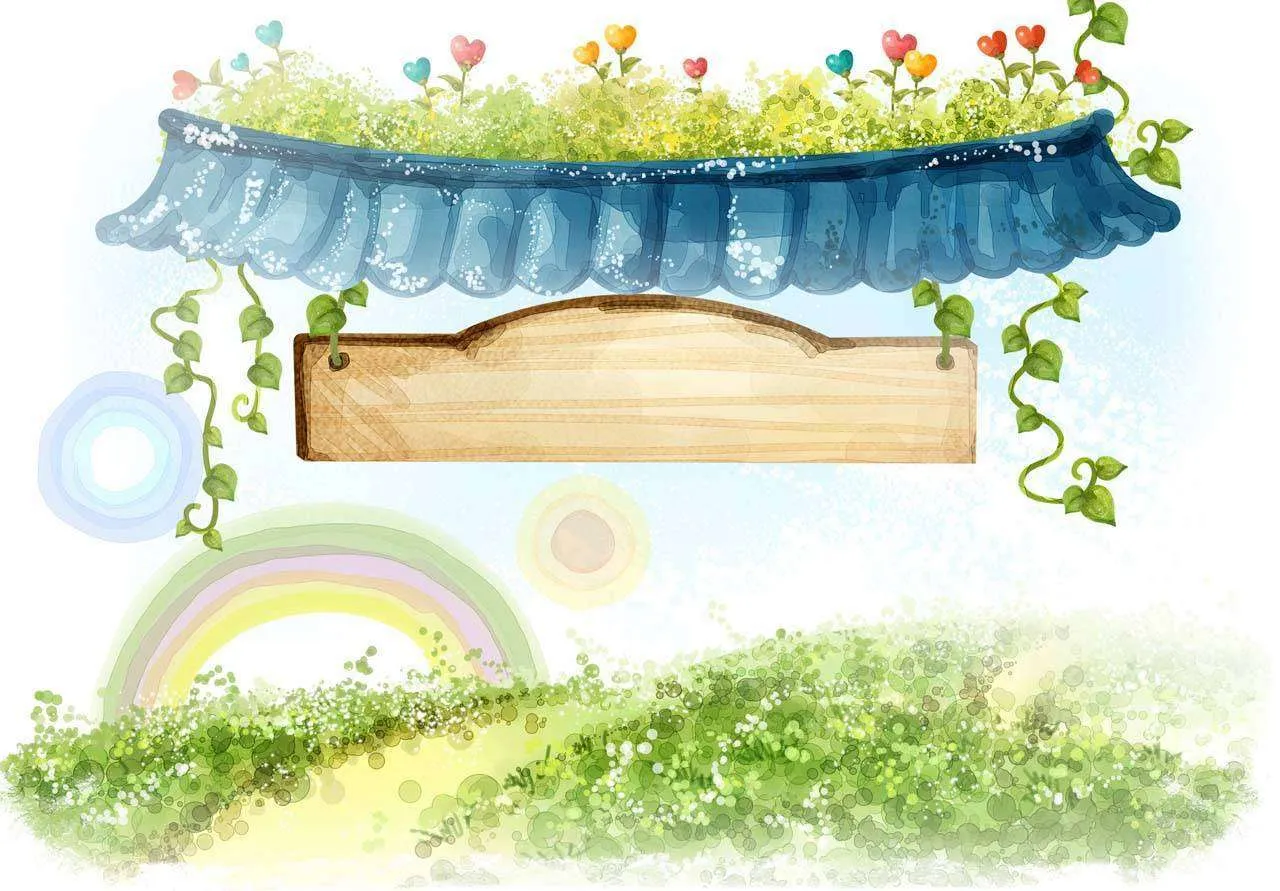 Фотообои в интерьере сказочная табличка  12-303 фото