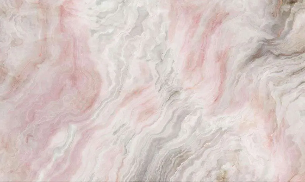 Фотообои в интерьере флюид арт розовый мрамор  9-1003 фото